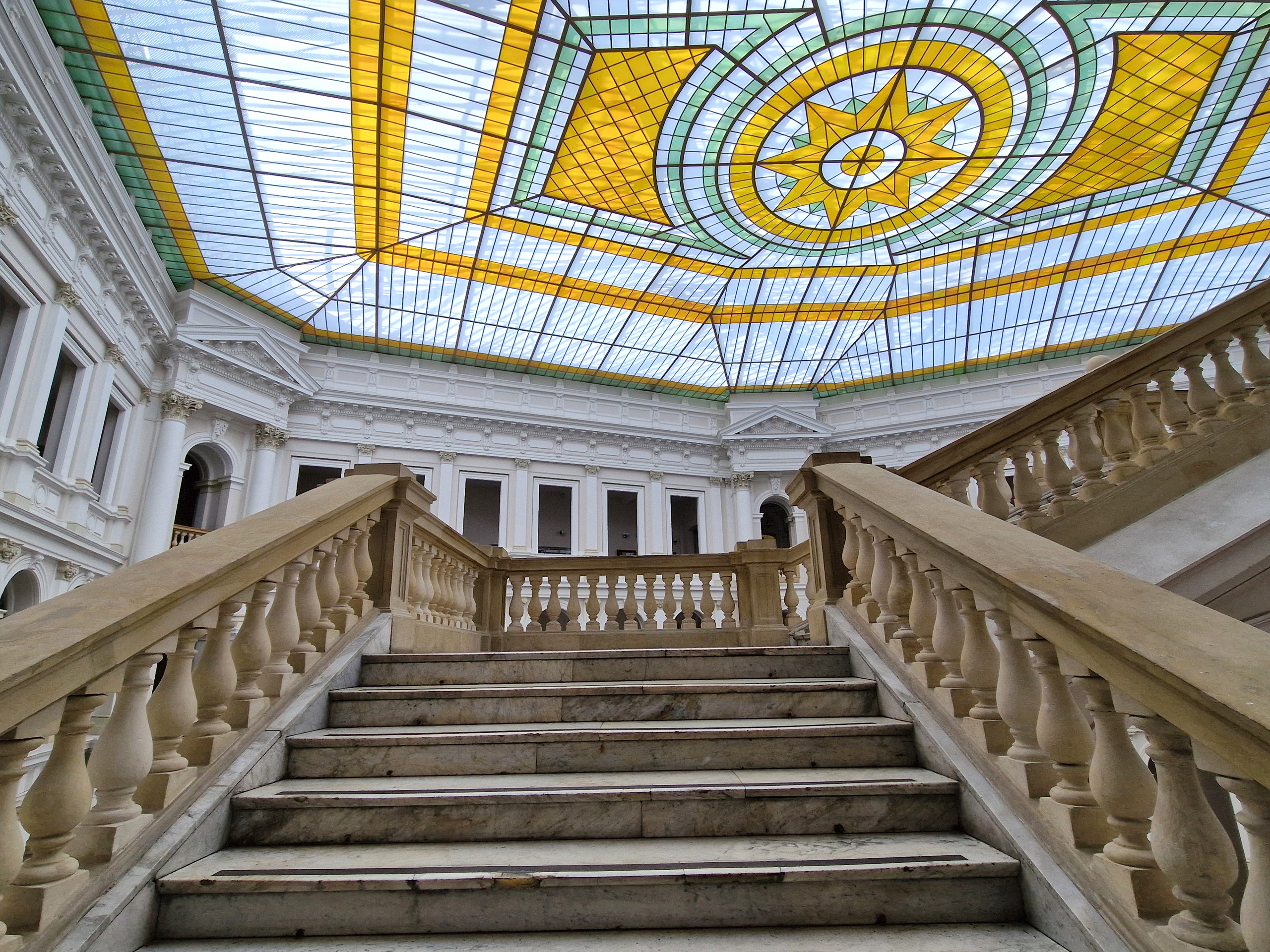 Warsaw University of Technology — interior ceiling