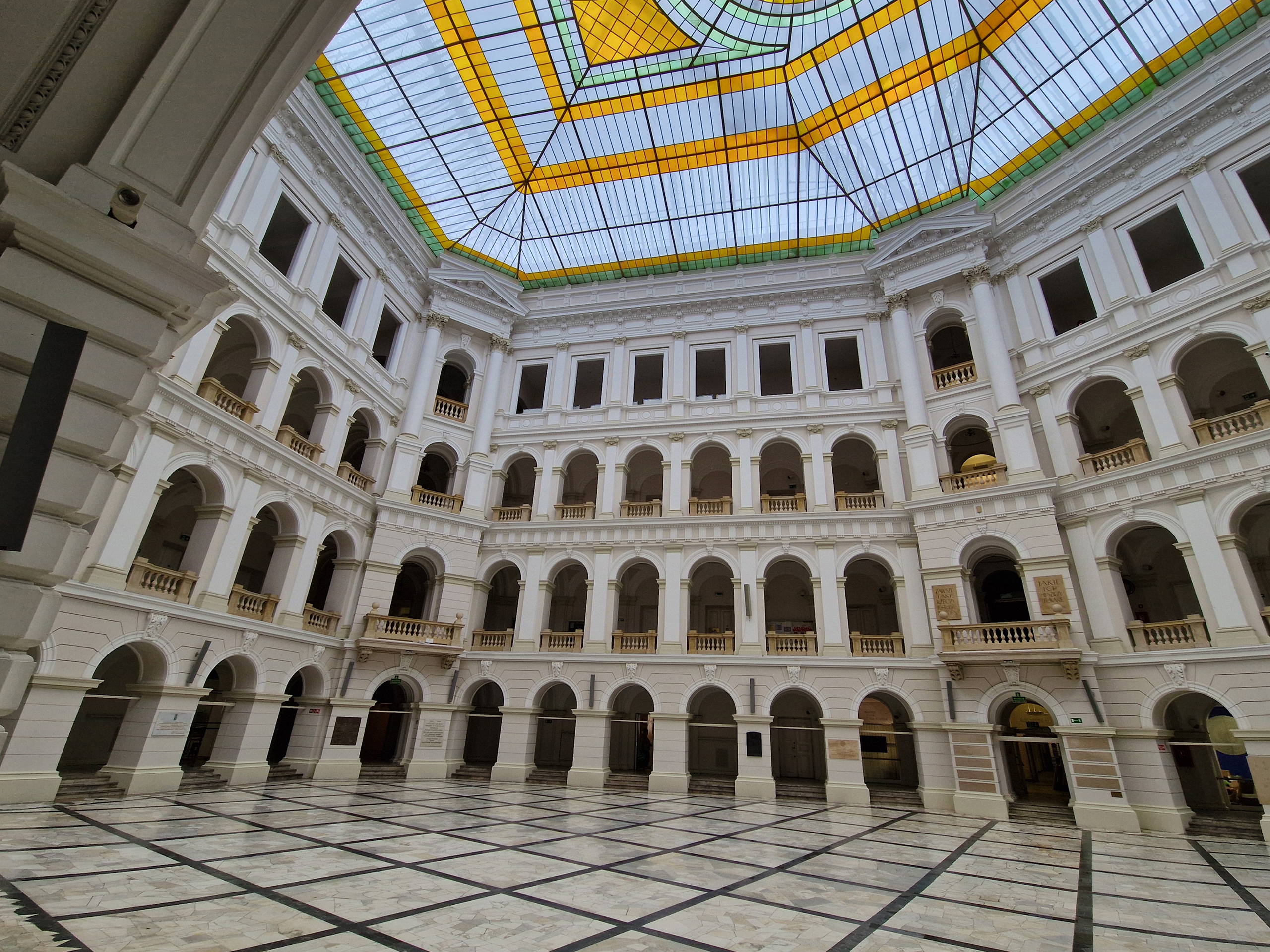 Warsaw University of Technology — main hall